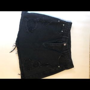 ⭐️ BLACK JEAN SKIRT ⭐️